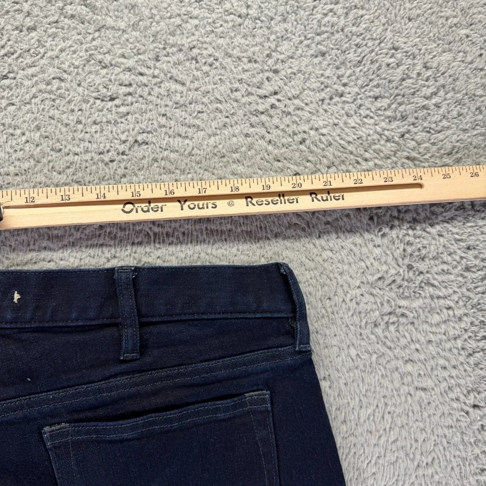 Banana Republic Jeans Mens 40x32‎ Blue Cotton Denim Tapered Leg Workwear Stretch